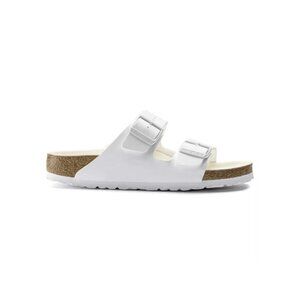 Birkenstock Unisex Arizona Birko-Flor Sandals - Triple White